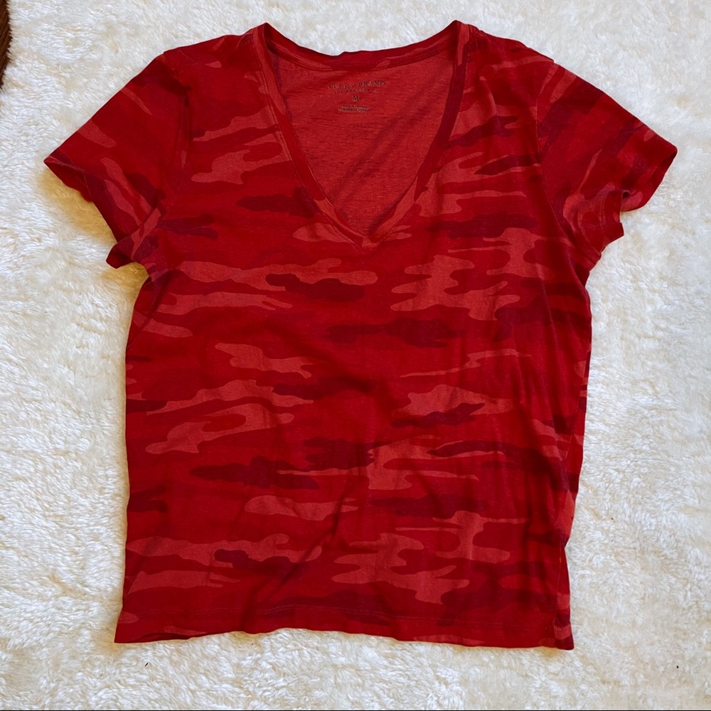 Lucky Brand | Camo tshirt